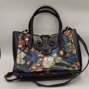 Painted Leather Pijuchi Bag